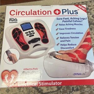 DYNA-LIFE Circulation Plus EMS & TENS Foot Muscle Massager Machine Two-System